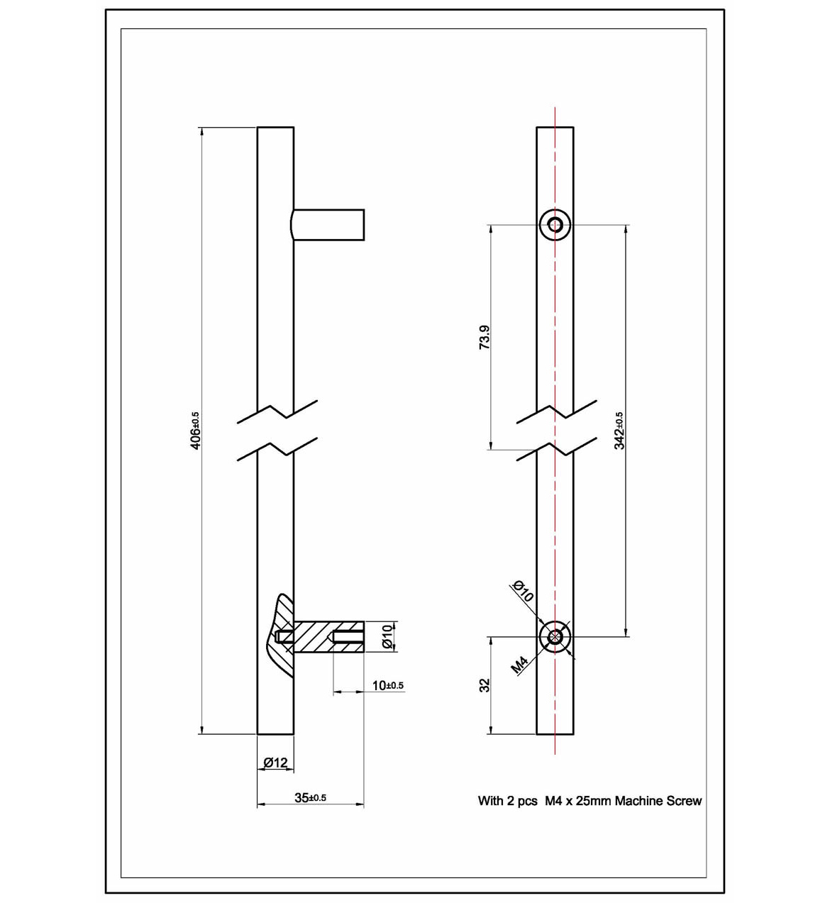 Handle Spec Sheet